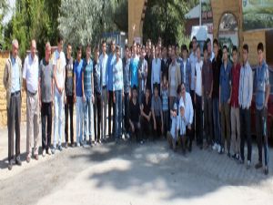 Başkan Sertoğlu, Pasinler'de öğrencileri ağırladı...