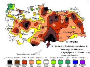 Türkiye kuraklık tehdidi altında...