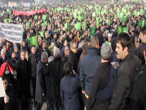 Erzurum Peygambere saygı için yürüdü...