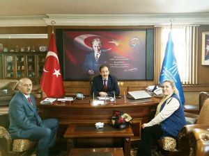 Ak Parti aday adayı Olcay Beyoğlu'ndan Başkan Bulutlar'a ziyaret...