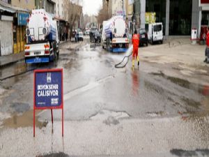 Erzurum'da bahar temizliği başladı...