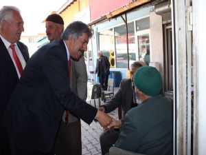 Abdurrahim Fırat, Pasinler'de destek turunda...