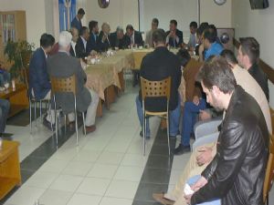 MHP'li adaylar mühendislerle buluştu...