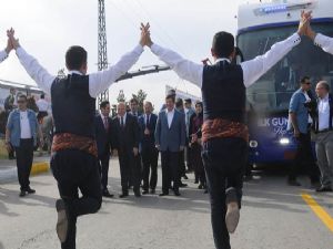 Başbakan Davutoğlu Erzurum'da...