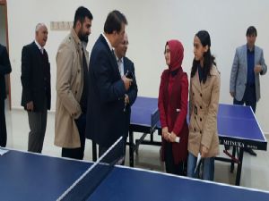 Milletvekili Aydemir'den ETÜ'ye ziyaret...
