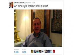 Erdoğan'dan seçim fotoğrafı