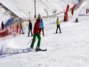 Palandöken kayak sezonuna hazır