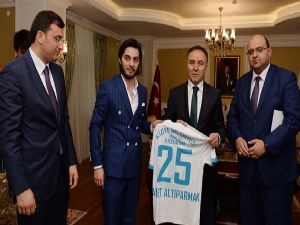 Termalspor'dan Vali Altıparmak'a ziyaret...