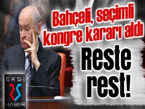 Bahçeli'den şok hamle!