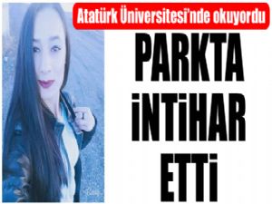 Üniversiteli kız parkta intihar etti