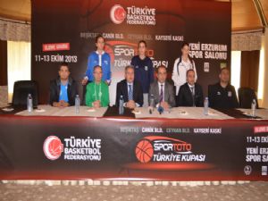 Erzurum'da basketbol heyecanı başlıyor...