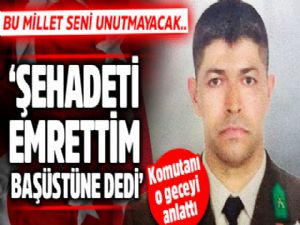 Zekai Aksakallı şehit Ömer Halisdemir'le son konuşmasını anlattı