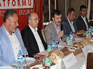 Erzurum'da darbe girişimine ortak tepki...