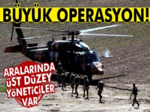 Üst düzey PKK yöneticilerine operasyon