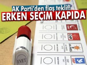 AK Parti'den öneri: 3 yılda 3 seçim