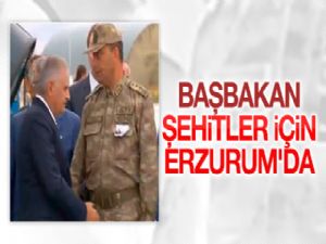 Başbakan Binali Yıldırım Erzurum'da