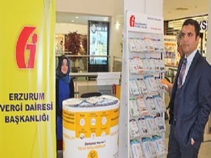 Erzurum Gelir İdaresi Başkanlığı bilgilendirme standı açtı