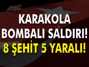 Şemdinli'de karakola saldırı: 8 asker şehit oldu, 5 asker yaralı