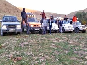 Erzurum'da Offroadçılar yeni sezonu açtı