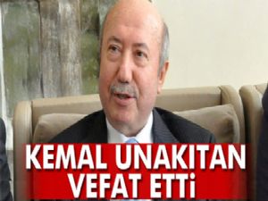 Eski Maliye Bakanı Kemal Unakıtan vefat etti