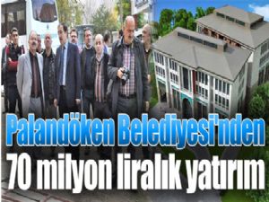 Palandöken Belediyesinden 70 milyon liralık yatırım