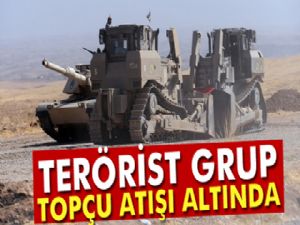 Kuzey Irak'ta terörist grup topçu atışı altına alındı