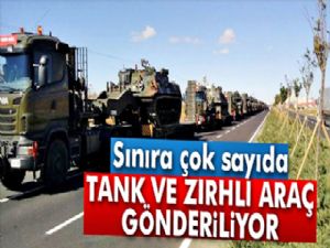 Şırnak'a askeri araç sevkiyatı