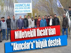 Milletvekili Ilıcalı'dan 