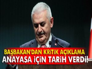 Kritik açıklama: Anayasa için tarih verdi!