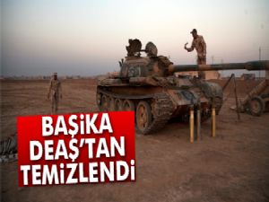 Peşmerge, Başika kasabasını DEAŞ'tan temizledi