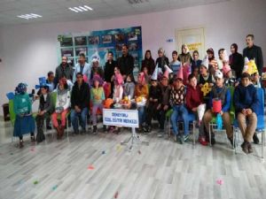 Erzurum'da özel çocuklara eğlence