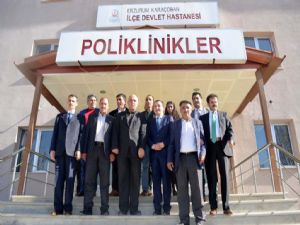 Ilıcalı'dan doktora ziyaret