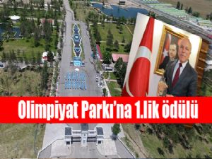 Olimpiyat parkı yılın en başarılı belediye parkı seçildi