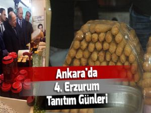 Ankara'da 4. Erzurum Tanıtım Günleri
