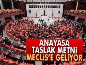 Anayasa taslak metni, sağlanan uzlaşı sonrası Meclis'e geliyor