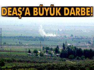 Fırat Kalkanı Harekatında DEAŞ'a büyük darbe