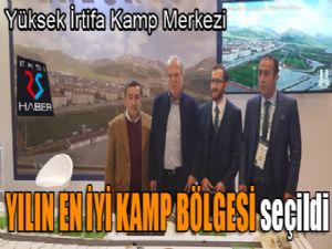 Yüksek İrtifa Kamp Merkezi 'yılın en iyi kamp bölgesi' seçildi