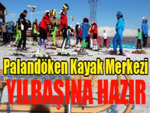 Palandöken Kayak Merkezi yılbaşına hazır 