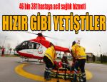 Erzurum 112 acil sağlık ekipleri şifa dağıtıyor
