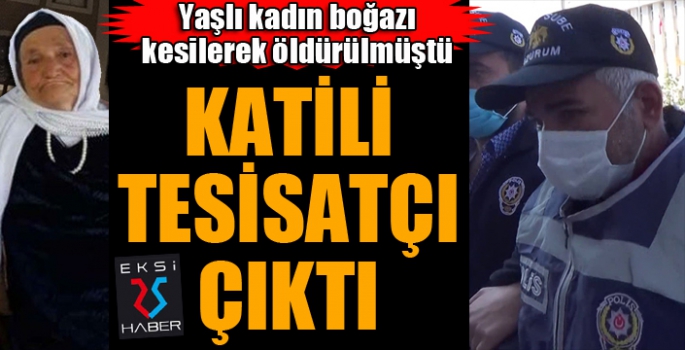 Katili tesisatçı çıktı...