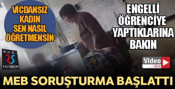 MEB'den kaynaştırma öğrencisine darp iddiasına soruşturma