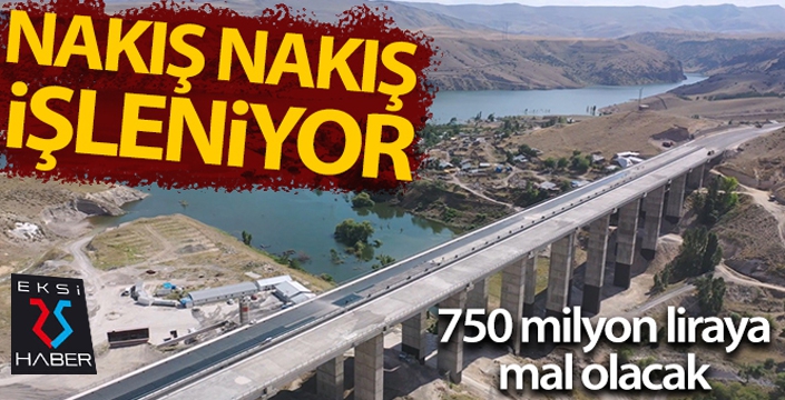 750 milyon liralık Sarıkamış-Horasan yolu nakış gibi işleniyor