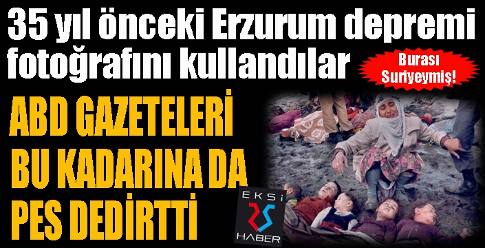 ABD Gazeteleri bu kadarına da pes dedirtti...