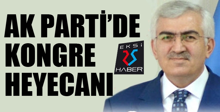 AK Parti’de kongre heyecanı