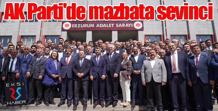 AK Parti'de mazbata sevinci