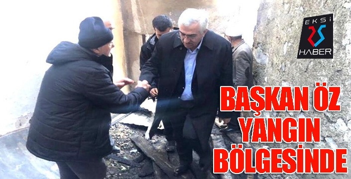 AK Parti İl Başkanı Öz, Dikyar Mahalle sakinlerine geçmiş olsun ziyaretinde bulundu