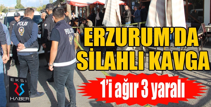 Akrabalar arasında silahlı kavga: 1’i ağır 3 yaralı