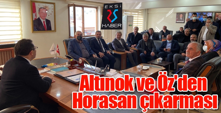 Altınok ve Öz'den Horasan çıkarması