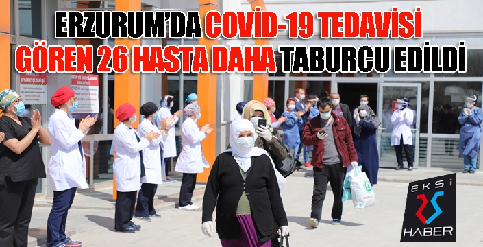 Araştırma Hastanesi 26 kişiyi daha taburcu etti