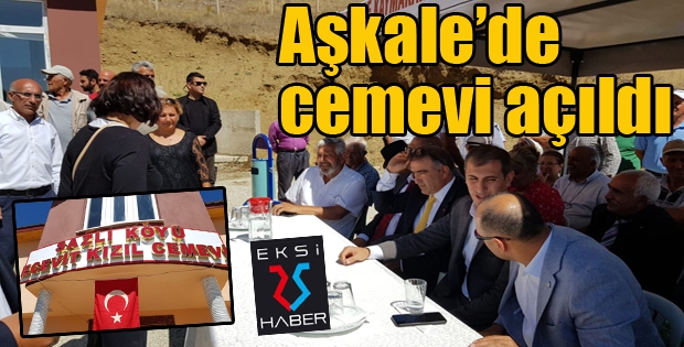 Aşkale’de cemevi açıldı